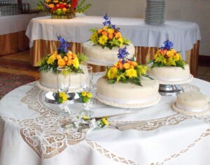 Decoración Floral Ponqués