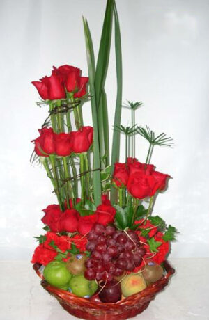 ARREGLO ROSAL SILVESTRE