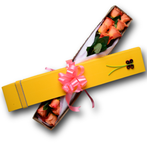 CAJA ROSAS SALMON EXPORTACION